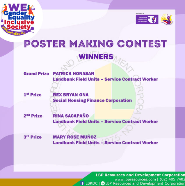 Contest Winners